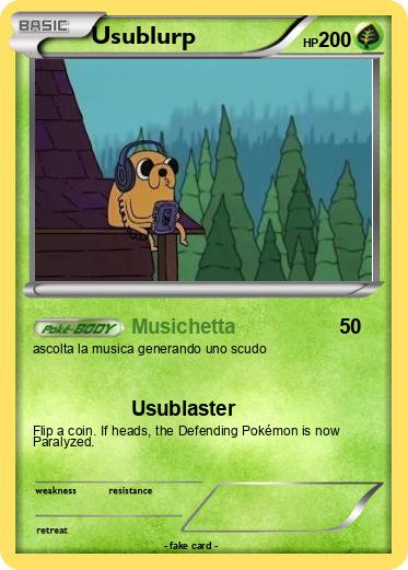 Pokemon Usublurp