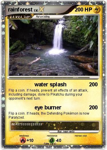 Pokemon rainforest