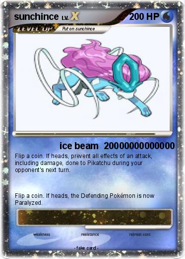 Pokemon sunchince