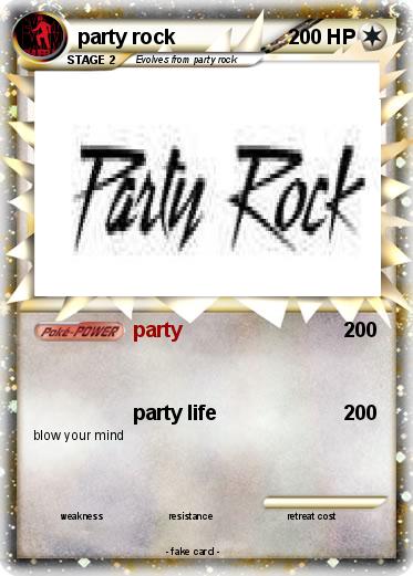Pokemon party rock