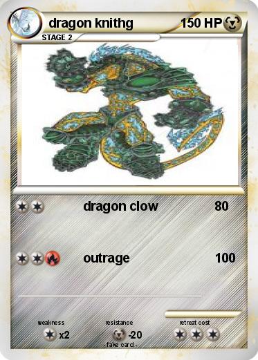 Pokemon dragon knithg