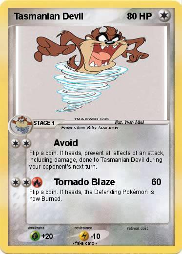 Pokemon Tasmanian Devil