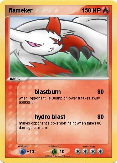 Pokemon flameker