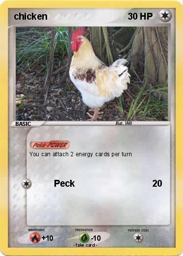 Pokemon chicken