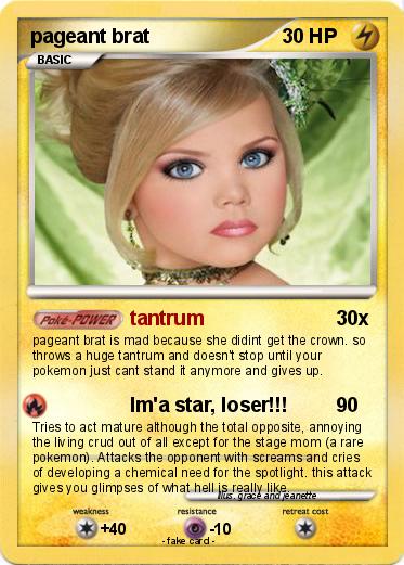 Pokemon pageant brat