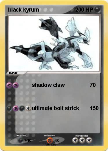 Pokemon black kyrum
