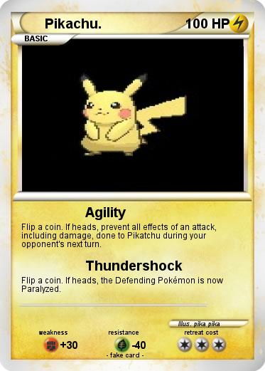 Pokemon Pikachu.