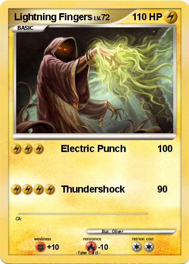 Pokemon Lightning Fingers
