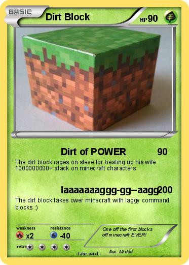 Pokemon Dirt Block