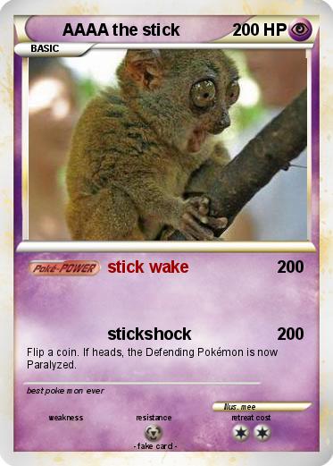 Pokemon AAAA the stick