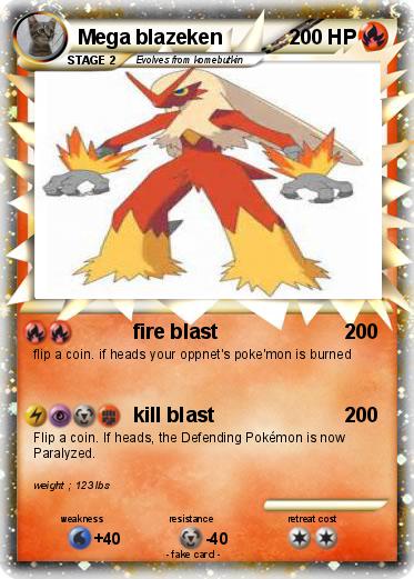 Pokemon Mega blazeken