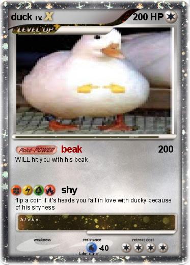 Pokemon duck