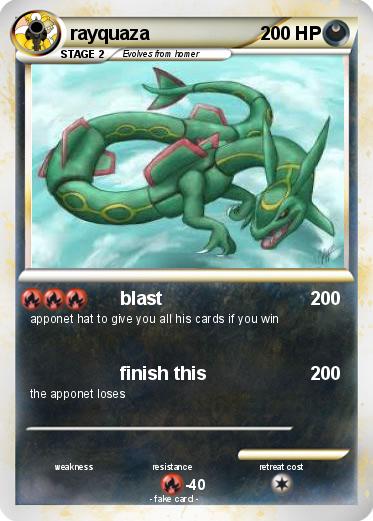 Pokemon rayquaza
