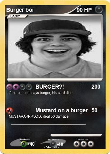 Pokemon Burger boi