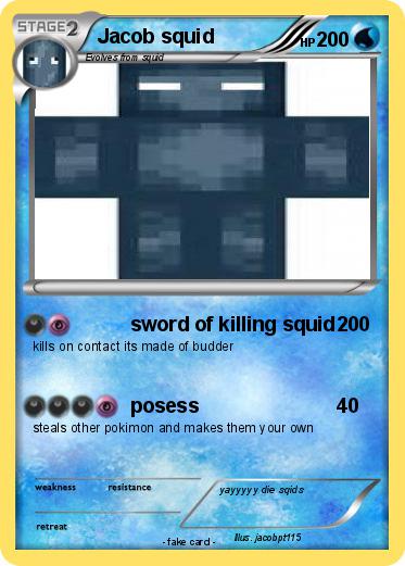 Pokemon Jacob squid