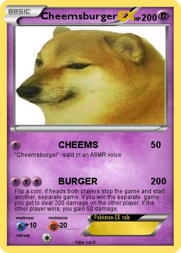 Pokemon Cheemsburger