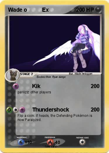 Pokemon Wade o          Ex