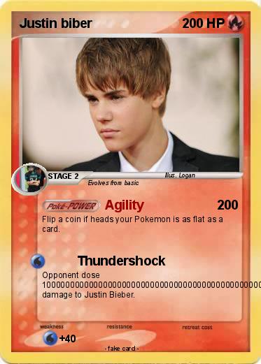 Pokemon Justin biber