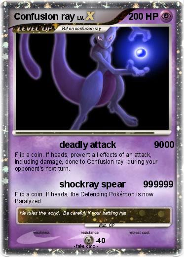 Pokemon Confusion ray