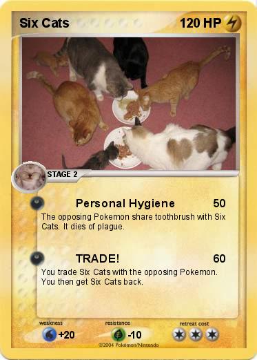 Pokemon Six Cats