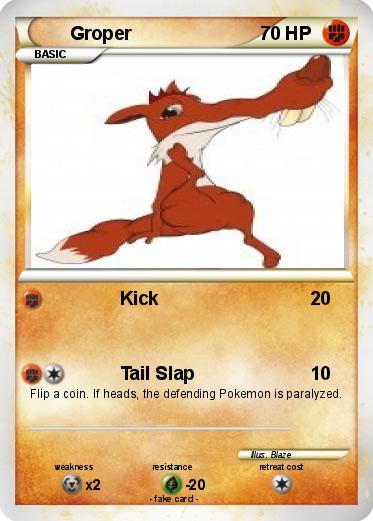 Pokemon Groper