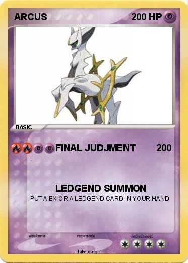 Pokemon ARCUS