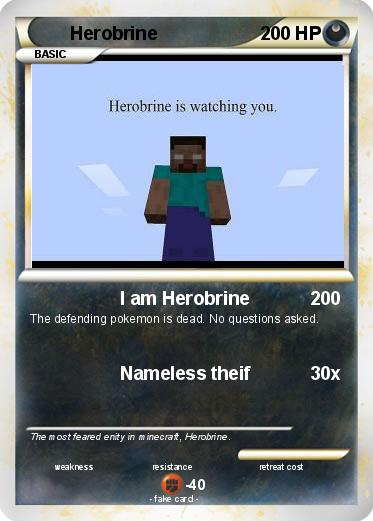 Pokemon Herobrine