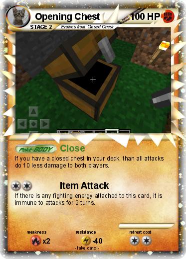 Pokemon Opening Chest