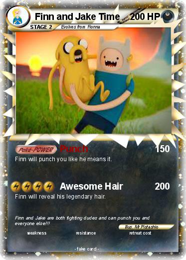 Pokemon Finn and Jake Time