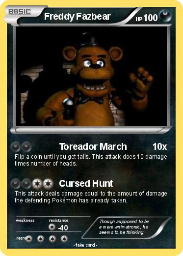 Pokemon Freddy Fazbear