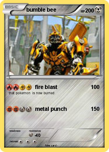 Pokemon bumble bee