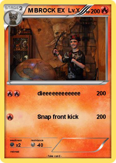 Pokemon M BROCK EX  Lv.X