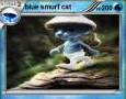 blue smurf cat