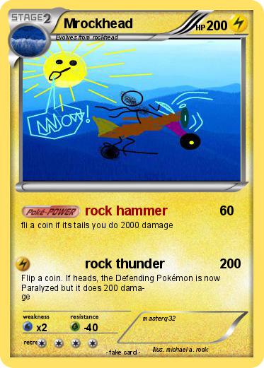 Pokemon Mrockhead