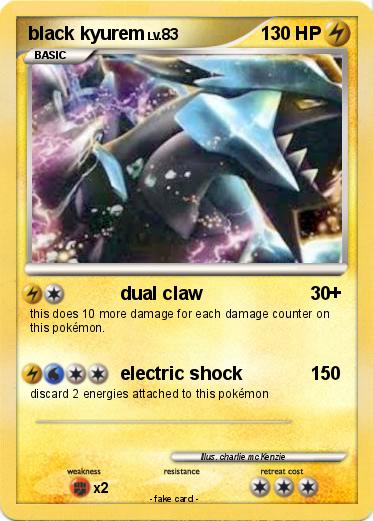 Pokemon black kyurem