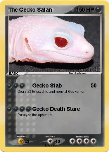 Pokemon The Gecko Satan