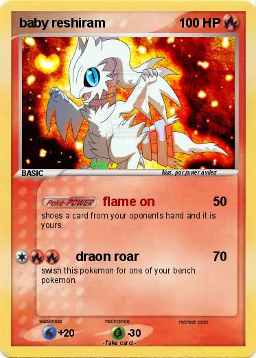 Pokemon baby reshiram