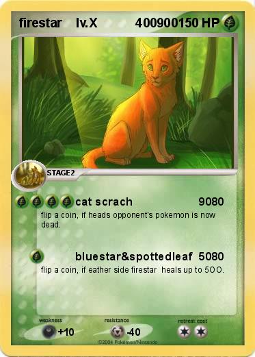 Pokemon firestar    lv.X           400900