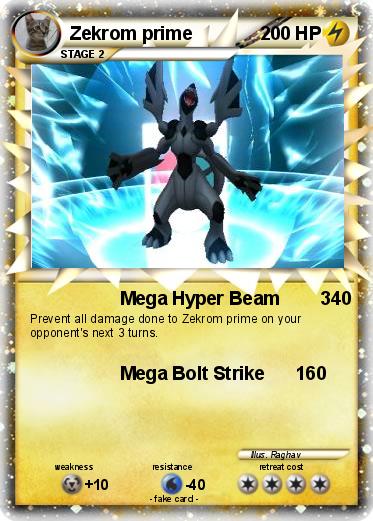 Pokemon Zekrom prime
