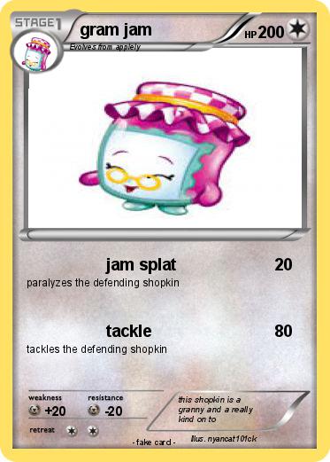 Pokemon gram jam