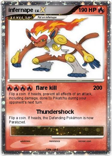 Pokemon infernape