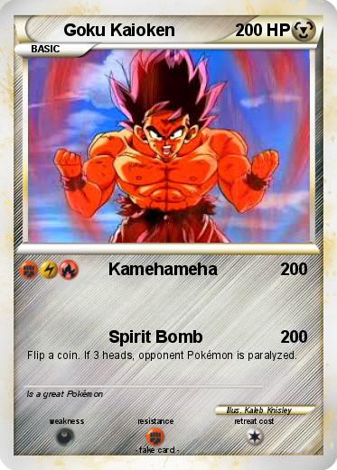 Pokemon Goku Kaioken
