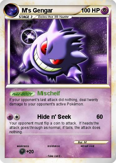 Pokemon M's Gengar