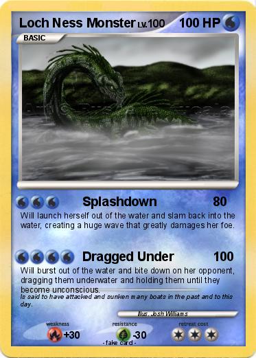 Pokemon Loch Ness Monster