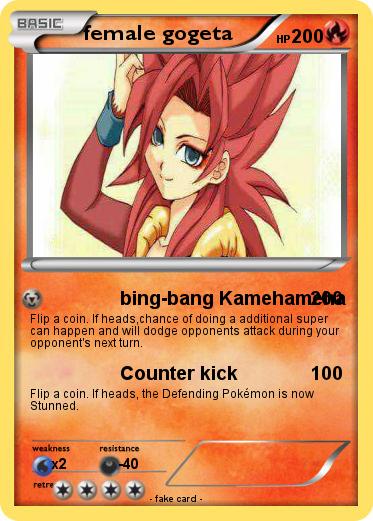 Pokemon female gogeta