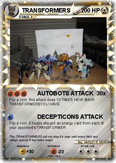 Pokemon TRANSFORMERS