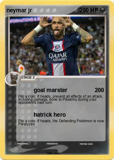 Pokemon neymar jr