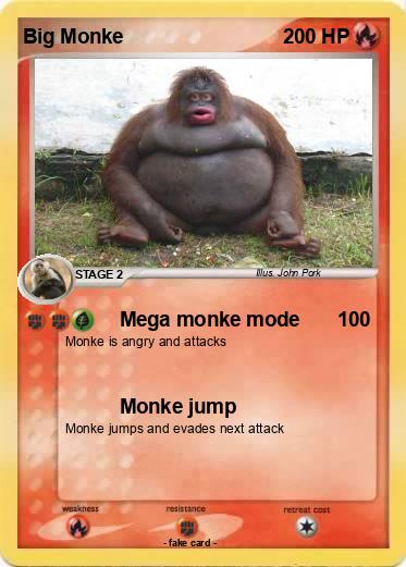 Pokemon Big Monke