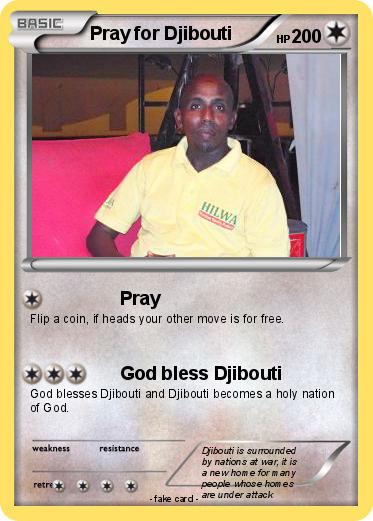 Pokemon Pray for Djibouti