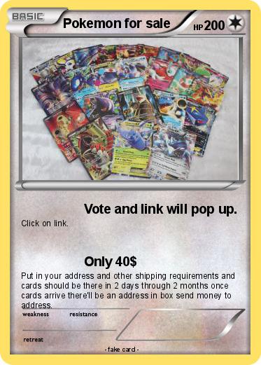 Pokemon Pokemon for sale
